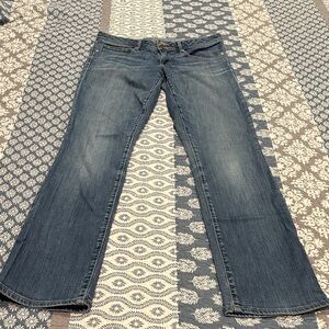 GAP Real Straight women’s Jeans, Sz 26/2, circa 2008, medium wash